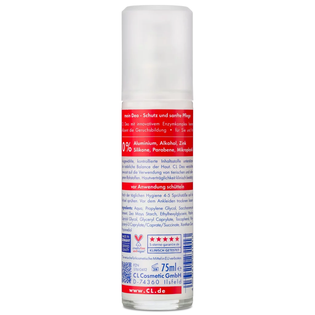 CL MEDCARE Deodorant Zerstäuber Spray 75ml Back