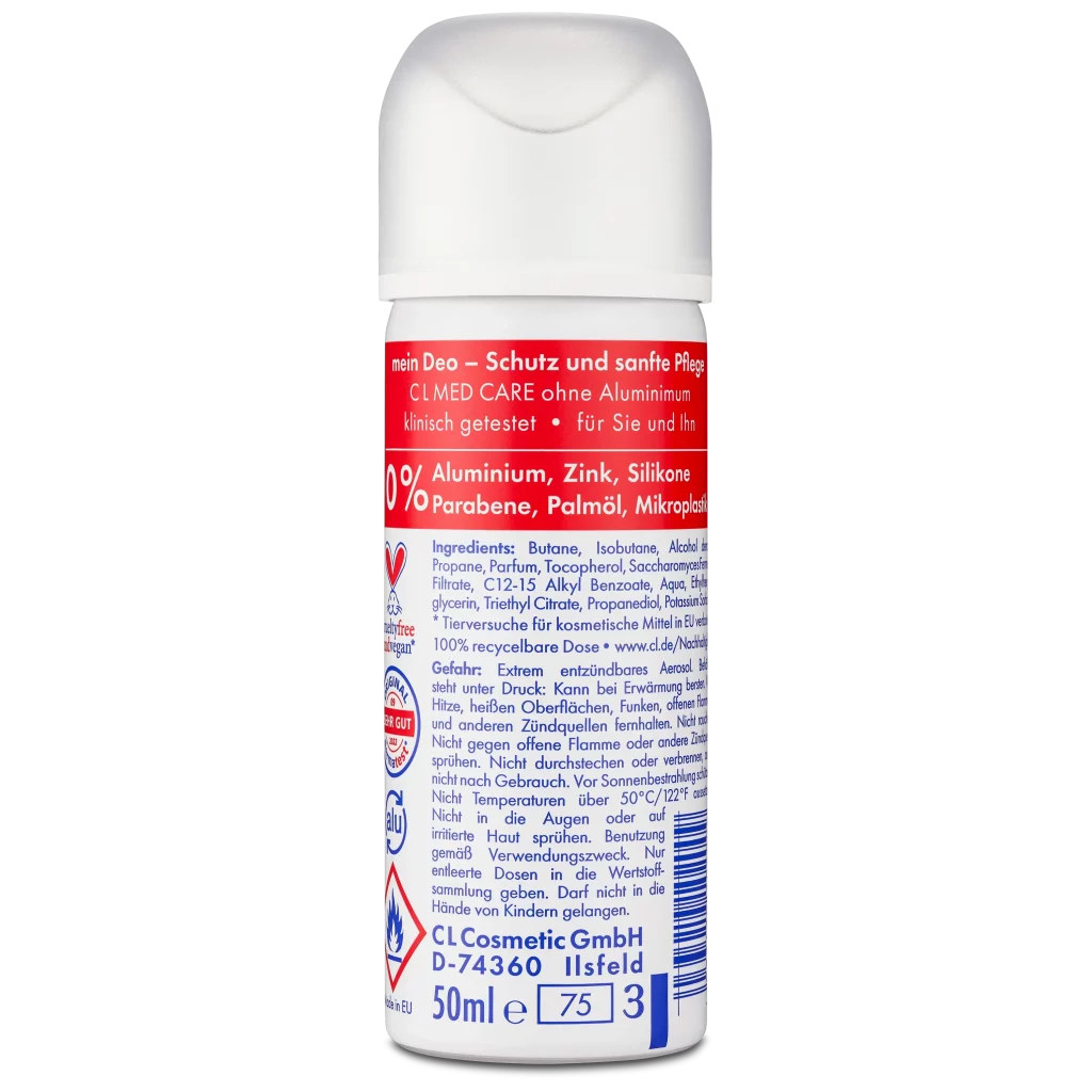 CL MEDCARE Aerosol Spray 50ml Back