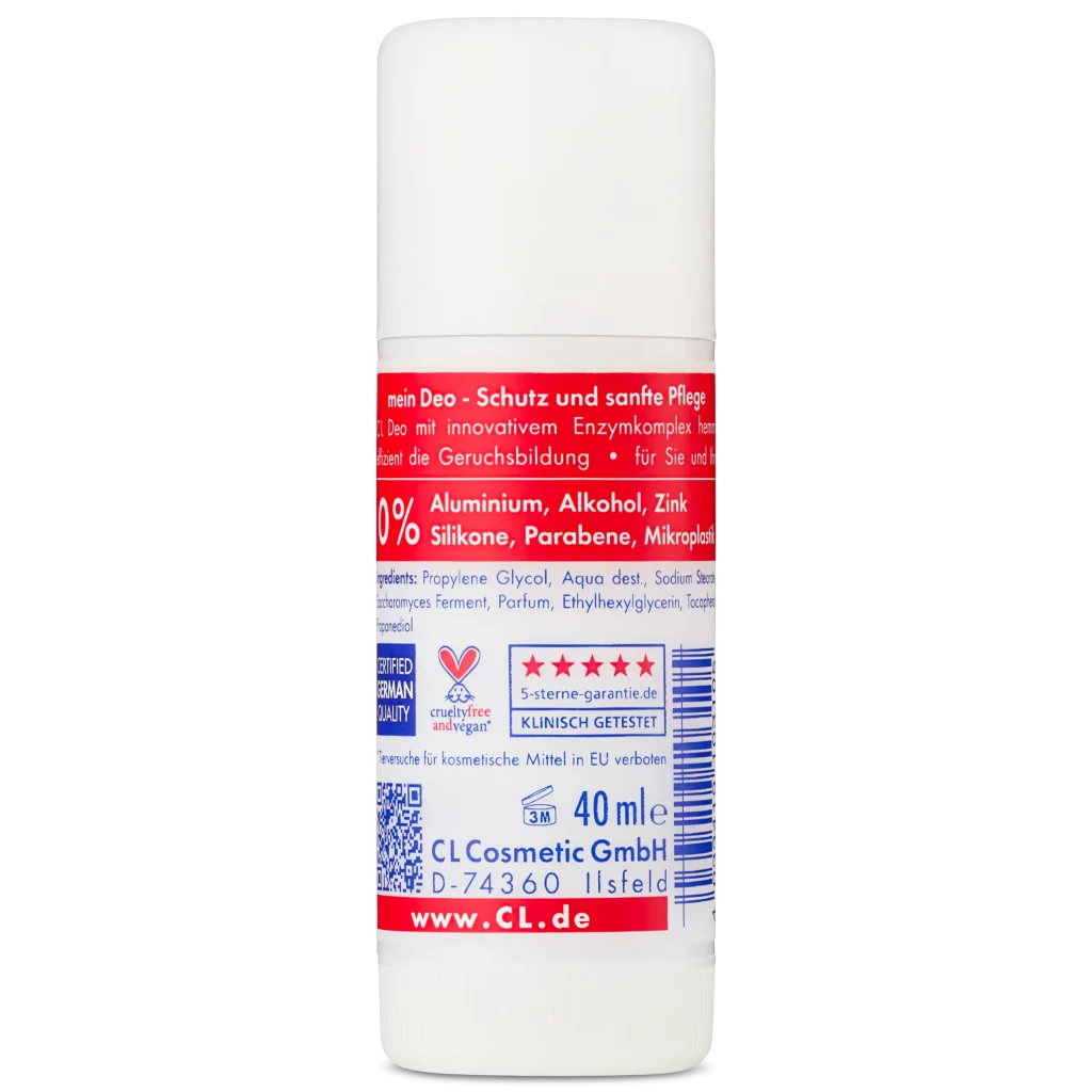 CL MEDCARE Deodorant Stick 40ml Back