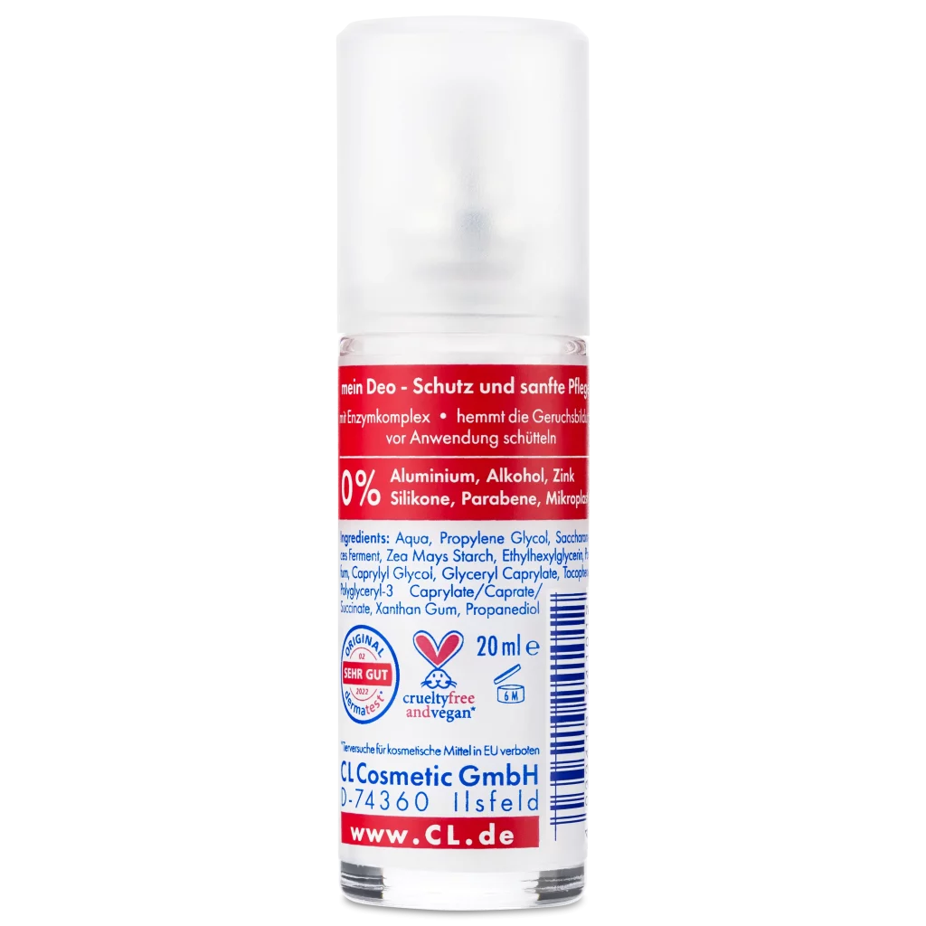 CL MEDCARE Deodorant Zerstäuber Spray 20ml Back